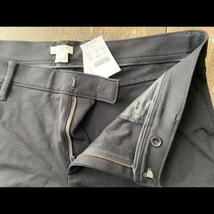 J.crew Skinny Black Stretch Gigi Party Work Pants